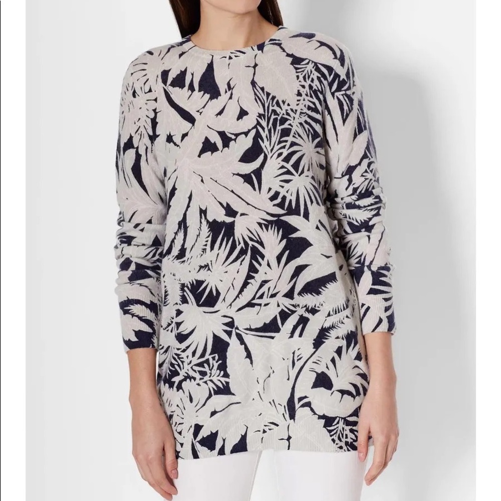 Equipment Tropical Print Rei Cashmere Sweater